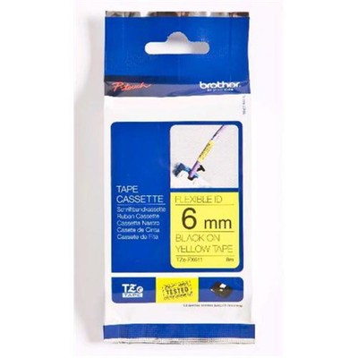 Brother TZE-FX611 LAMINATED TAPE 6 MM # TZEFX611