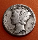 1928-D Mercury Dime . . 90% Silver