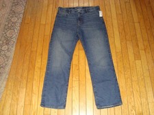 OLD NAVY STRAIGHT BUILT IN TOUGH KIDS BOYS JEANS SIZE 18 PLUS BNWT