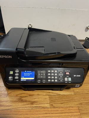 #ad Epson WorkForce WF 2540 All In One Inkjet Printer Scanner Copier Fax WiFi $89.99