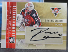 2011-12 In the Game Heroes and Prospects - Autographs Domenic Graham #A-DG (RC)