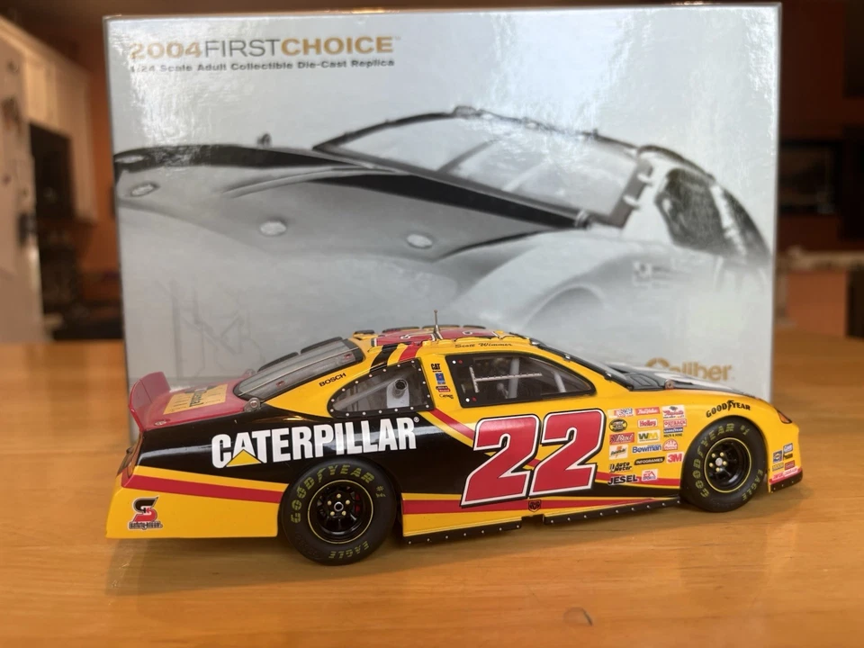 #22 Scott Wimmer Caterpillar #SW4-A2-22CA 1:24 TeamCaliber 2004 FirstChoice - Image 2 of 4