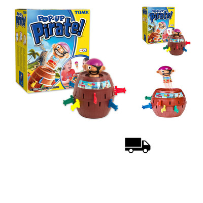 TOMY Pop Up Pirate Spielzeug für Kinder Aktionsspiel Familie