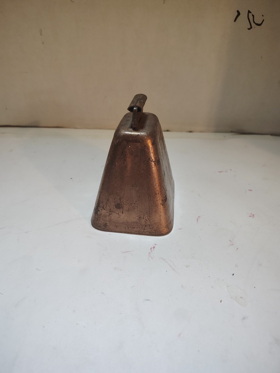 Vintage Copper Cow Bell | eBay
