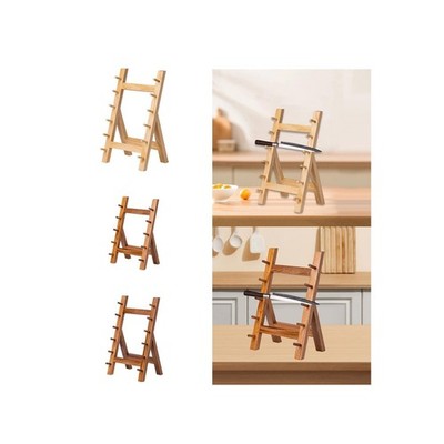 Lachsmesser-Regal, Holzmesser-Ausstellungsstand für Küche, Geschäft,