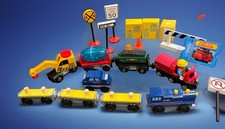 Train Set Magnetic Wooden 20 Pieces (150) Conductor Included Train Set Magnetic Wooden 20 Pieces (150) Conductor Included - Image 1