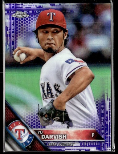 Yu Darvish #20 2016 Topps Chrome card