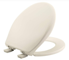 Mayfair Aurora Slow Close Toilet Seat, Easy Clean Hinges and Adjustable Perfect