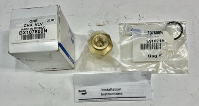 Bendix BX107800N AD-9 Air Dryer Check Valve