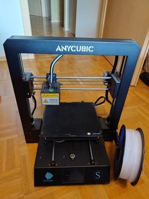 Anycubic i3 Mega S 3D-Drucker   gebraucht, ungetestet   inkl. Filamentrolle