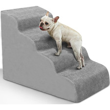 Pet Stairs for Large Dog Cat High Density Soft Foam Small Dog Ramp Ladder Stair