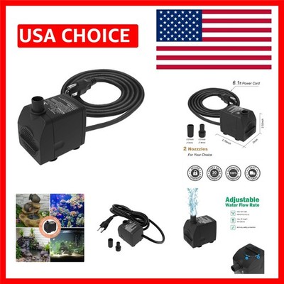 High-Performance Ultra Quiet Water Pump 160GPH - Safe for Aquatic Environments