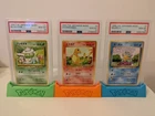 1996 Pokemon Japanese Base Set PSA 10 Bulbasaur Charmander Squirtle *Set Of 3*