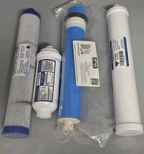 Pure T Carbon Block Sediment Filter IPW membrane element CAC-CB-5 CAC-SED-5 + 2