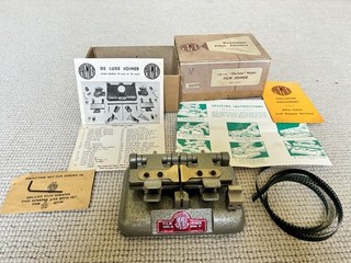 Boxed Premier Precision 16/8 De Luxe Model Cine Film Joiner / Splicer c1950s