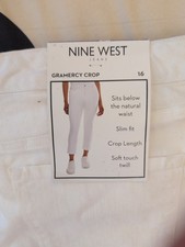 Nine West gramercy crop jeans