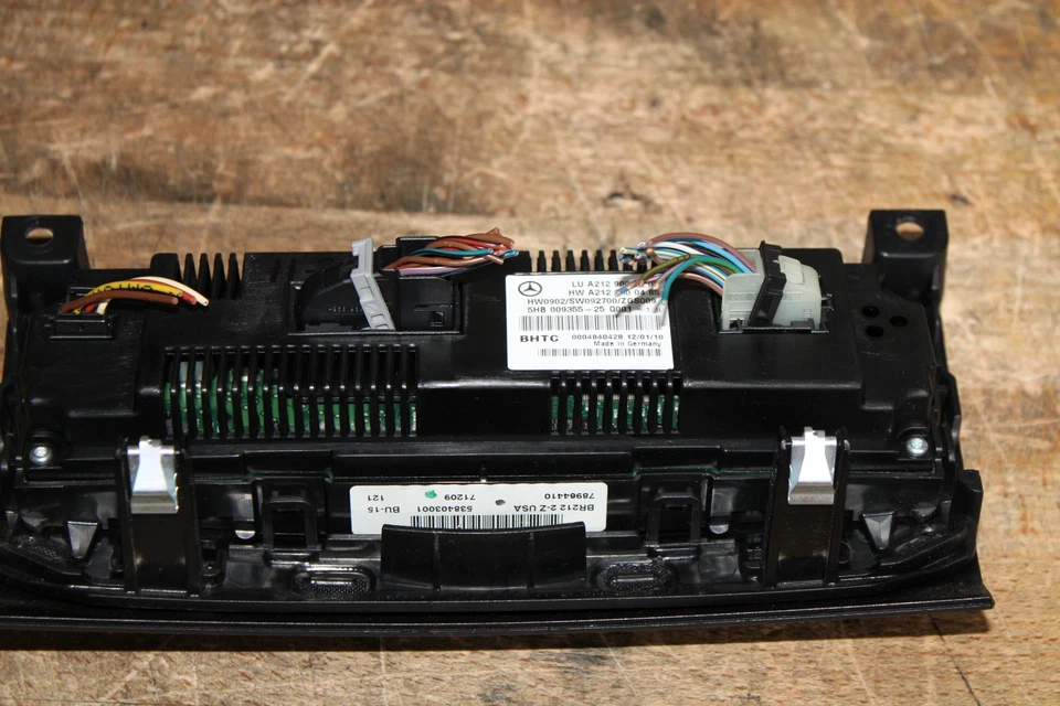 Переключатель климат-контроля переменного тока 10–17 Mercedes W212 E350 E550 2129007604 - Изображение 4 из 4