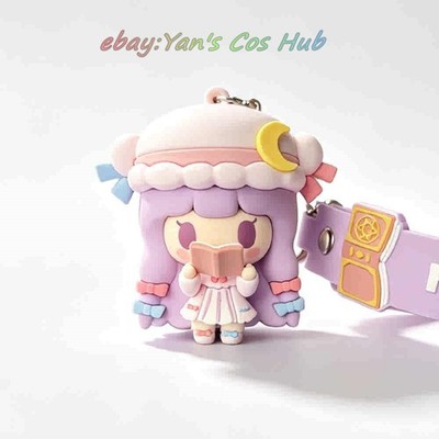 In Stock Touhou Project Patchouli Knowledge Soft Vinyl Figure Keychain Keychain
