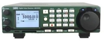 AOR AR-DV3 Digital Voice Receiver 100kHz-3000MHz Desktop Radio Scanner Japan New