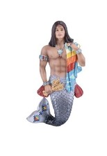 December Diamonds Native Son Merman Christmas Tree Ornament Multicolor