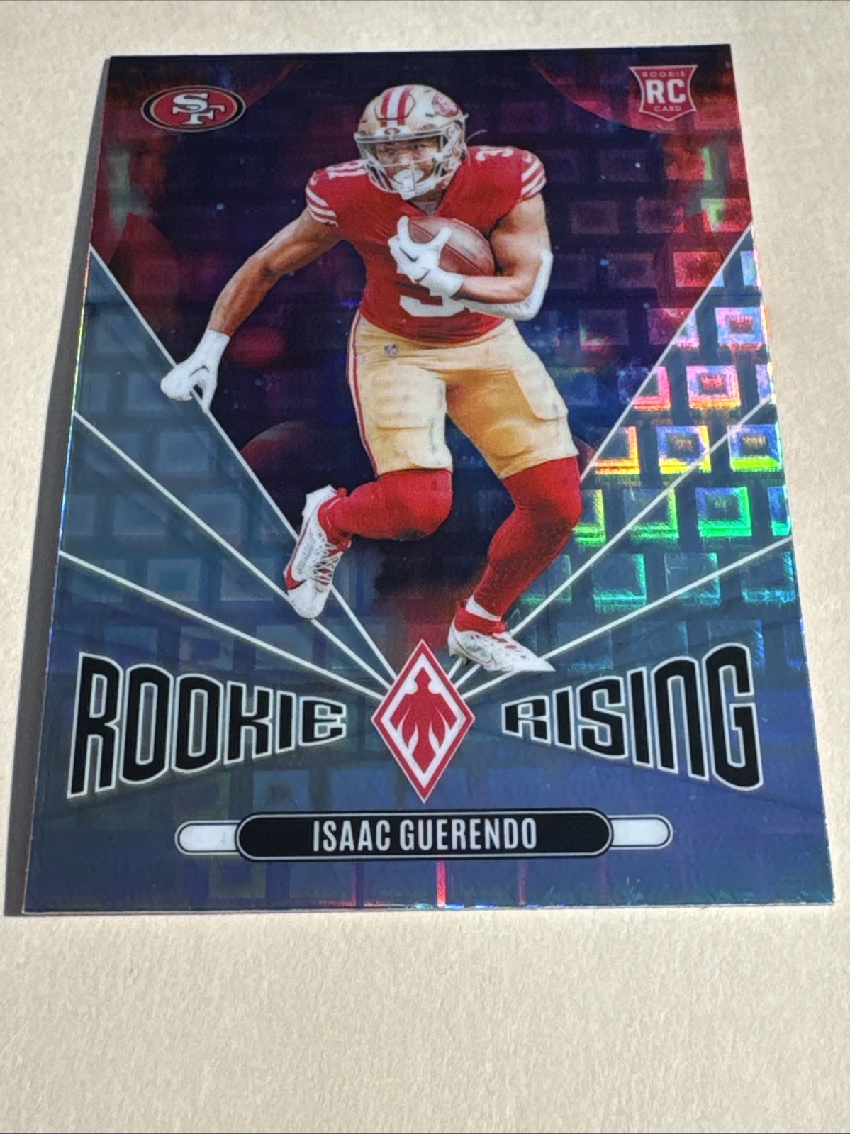 2024 Panini Phoenix Isaac Guerendo Rookie Rising Pandora San Francisco 49ers