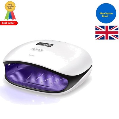 Intelligenter UV Nageltrockner mit Smart Sensor & LCD Display - Modernes Weißes Design