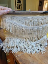 Conso Twisted Bullion Fringe, Beige Made in USA