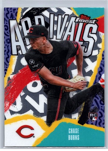 2026 Topps Finest Chase Burns Base (RAW)