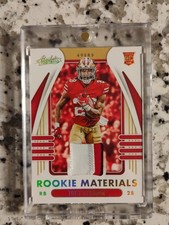 2021 Panini Absolute - Absolute Rookie Materials Trey Sermon   /25 (MEM, RC)