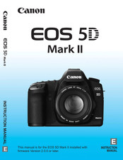 Canon EOS 5D MK II Digital Camera User Owner Instruction Manual