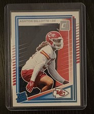 2025 Panini Donruss Rated Rookie #353 Ashton Gillotte Rookie - Chiefs