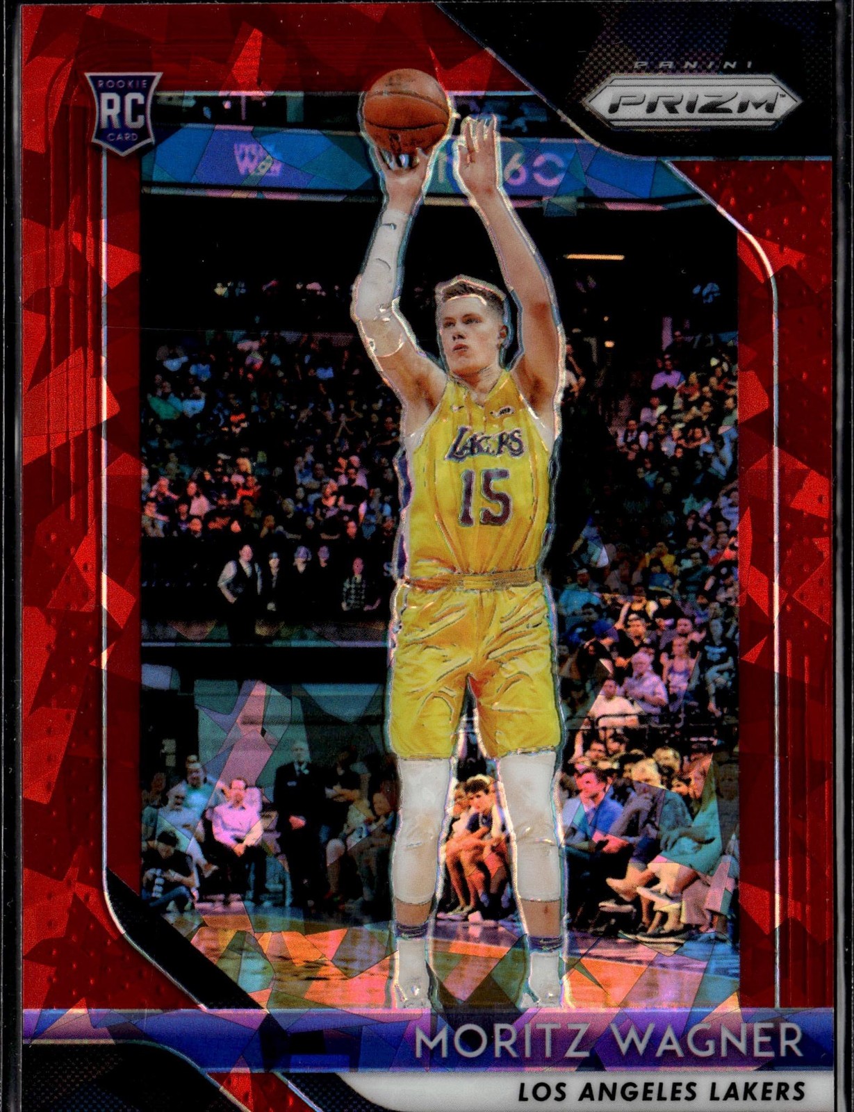 2018-19 Panini Prizm #284 Moritz Wagner Prizms Pink Ice