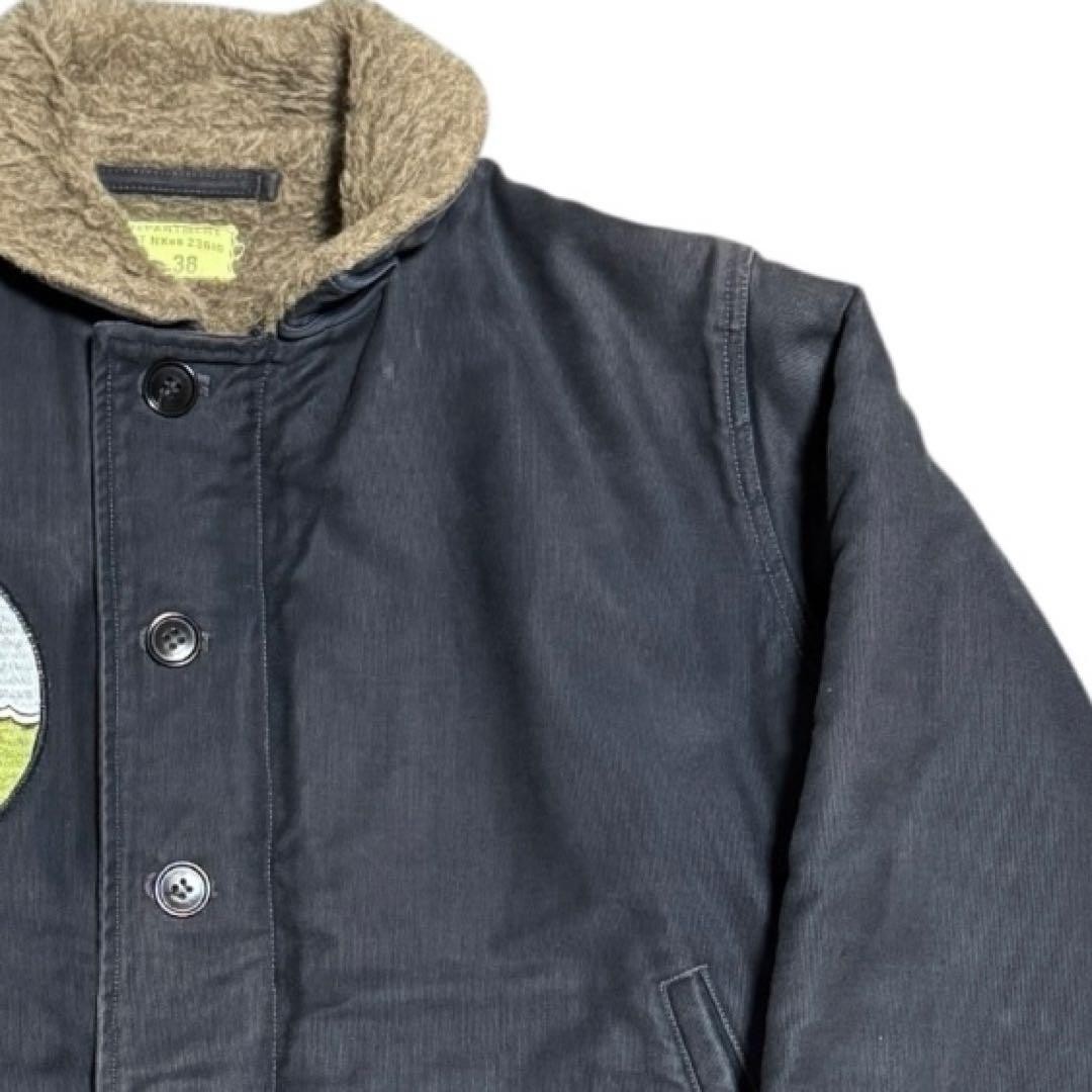 Buzz Rickson's Type N1 Deck Jacket with Custom Al… - image 17