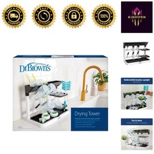 Compact Baby Bottle Drying Tower with Storage - Lightweight  Space-Saving