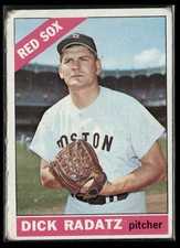 1966 Topps - Dick Radatz #475 Boston Red Sox Lower Grade
