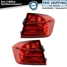 Rear Tail Lights Set Fits 2012-2015 BMW 328i 335i