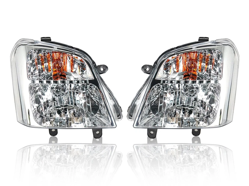Pair LH+RH Head Light Front Lamp For Holden Rodeo RA Series 1 2002-2005 - image 2 of 3