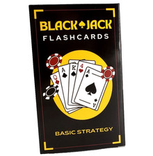 NEW Blackjack Basic Strategy Flashcards   Learn Casino Card Game Fast