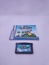 Super Mario World Super Mario Advance 2 (Game Boy Advance, 2002) Manual And Cart