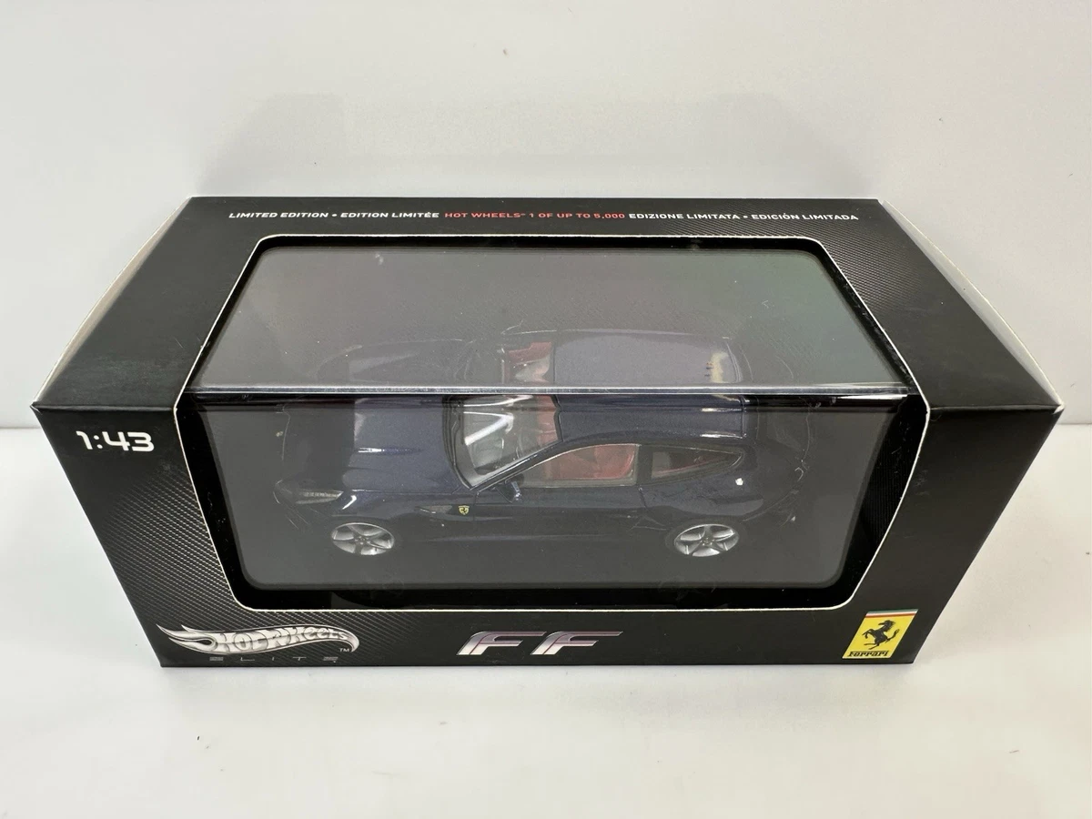 Miniature Hot Wheels Elite 1/43 – Ferrari GTO Noire – Modèle P9930 – Neuve