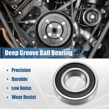Image of Deep Groove Ball Bearing 6003RS Single Sealed 17mmx35mmx10mm Chromium Steel