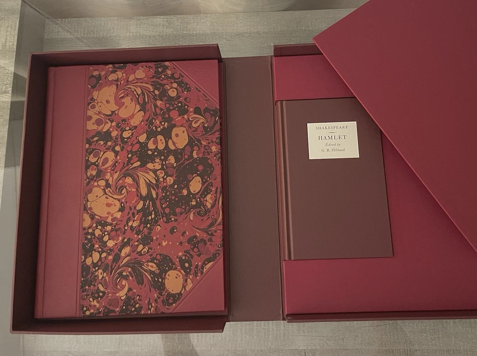 The Letterpress Shakespeare HAMLET & KING LEAR Clamshell Cases / VGB Foto 3 de 4