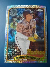 2024 Topps Series 1 Chrome Silver Pack Mojo Manny Machado #T89C-5 Padres