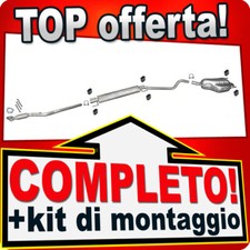 Scarico Completo per OPEL ASTRA H 1.8 125CV 2-Volumi / GTC Marmitta +Tubo