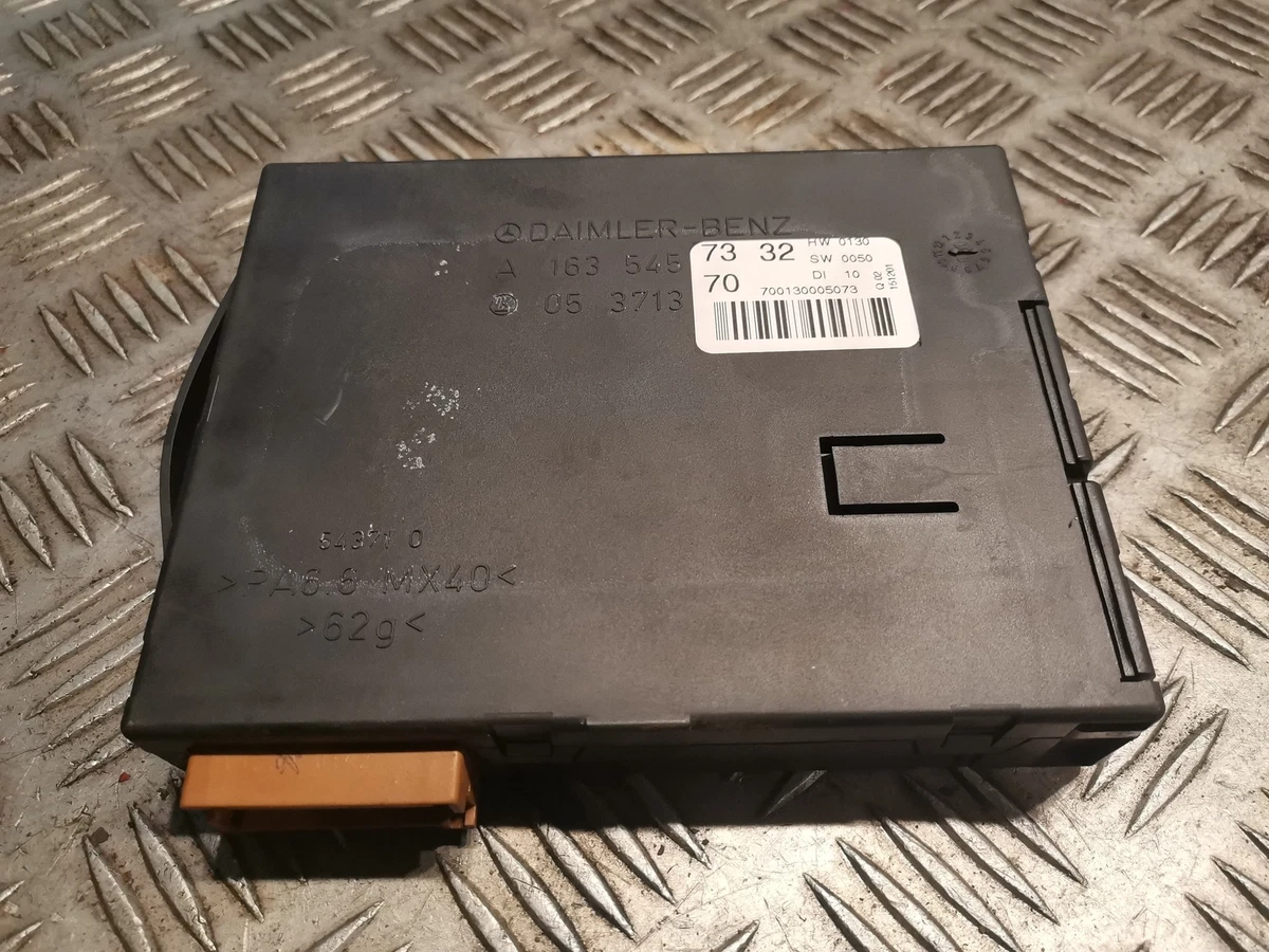 MERCEDES-BENZ W163 ML 270 CDI Body Comfort Control Module ECU 