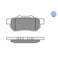 Meyle BremsbeläGe Bremsbelegsatz Hinten System Akebono FüR Honda Jazz II