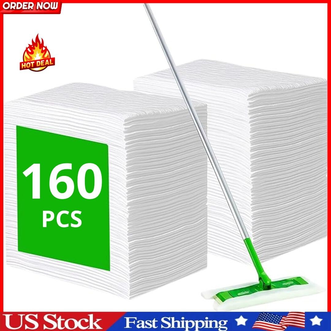 Dry Sweeping Cloths Mop Refill Compatible with Swiffer Sweep