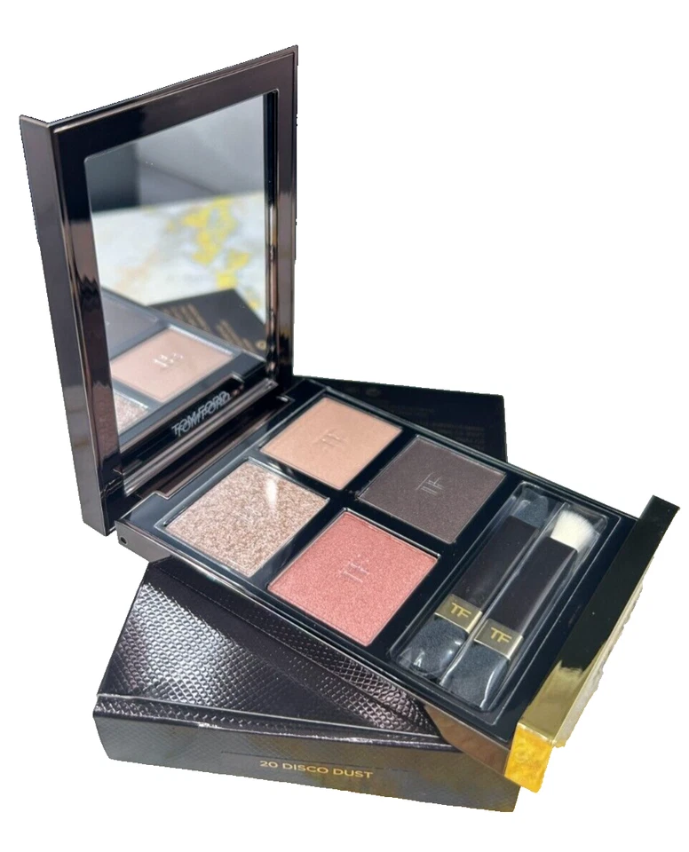 Tom Ford Eye Color Quad 20 Disco Dust 0.35 oz NIB Holiday Sale - Image 2 of 4
