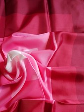 Vtg Pink to Burgundy Scarf Square 26" Head Neck Business Work Lady