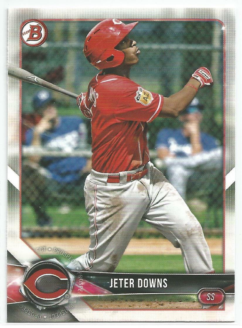 Jeter Downs Boston Red Sox 2018 Bowman Draft